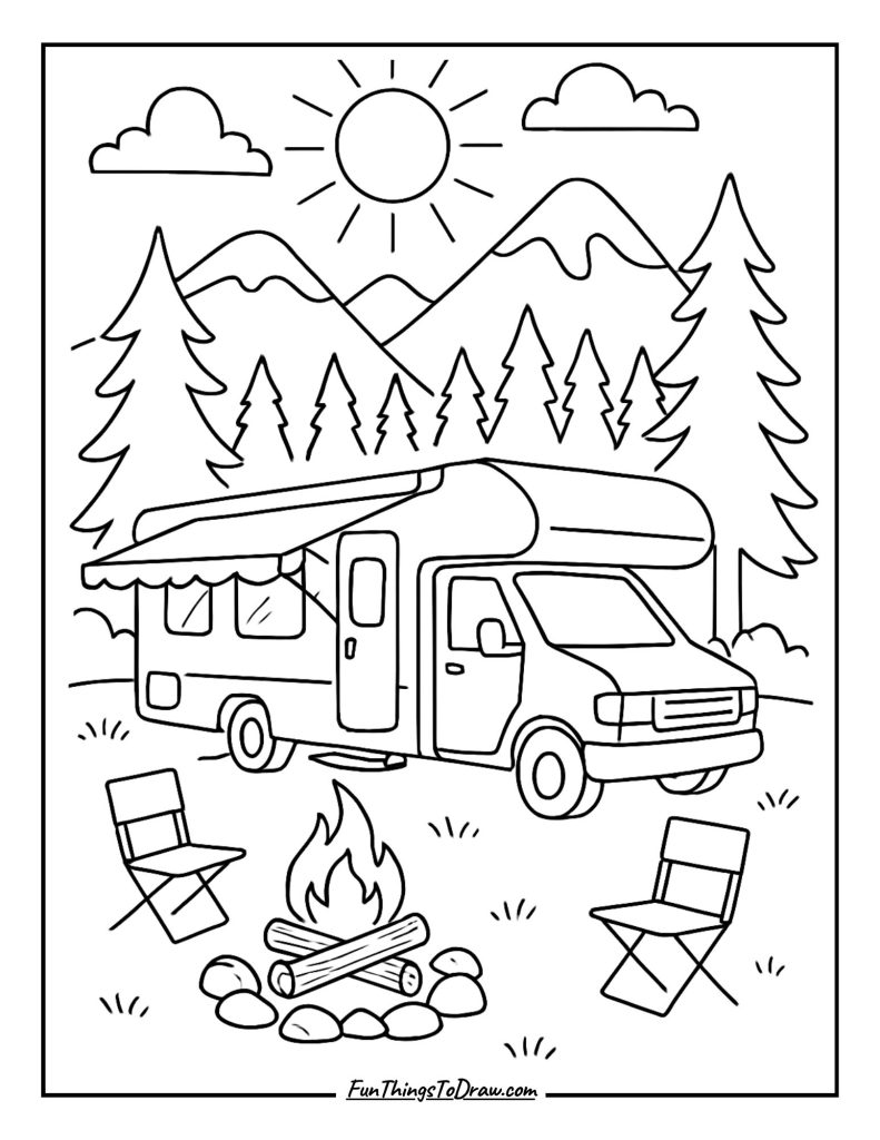 RV Camping Camping Adventure