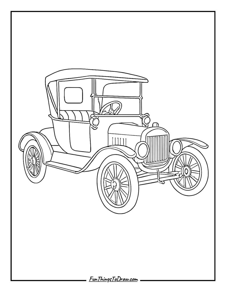 Antique Model T Ford