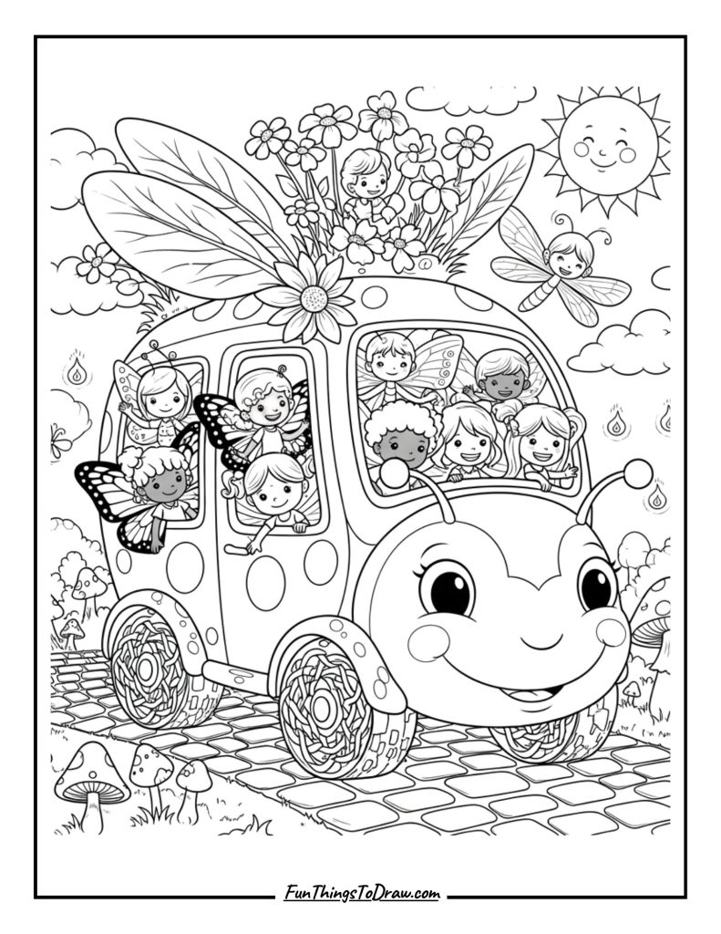 Magical Fairy Bus