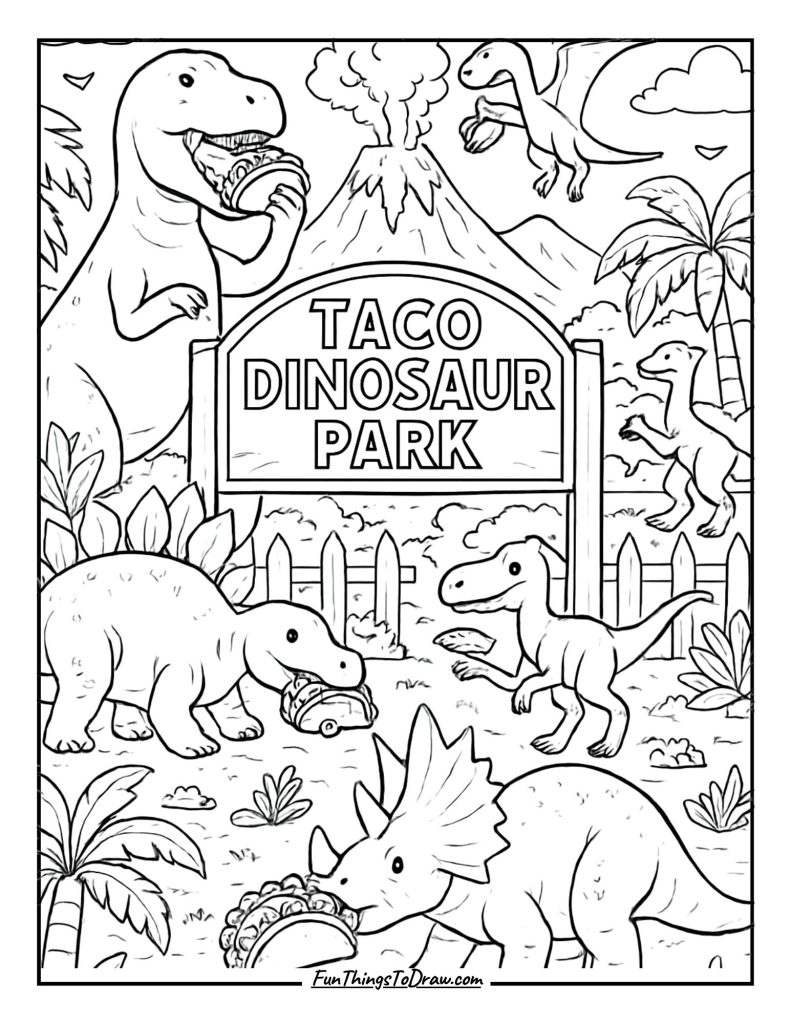 Taco Dinosaur Park