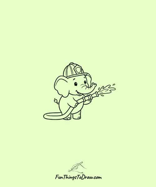 Elephant as a Firefighter