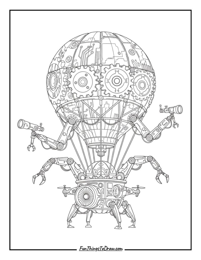 Robot Technology Balloon