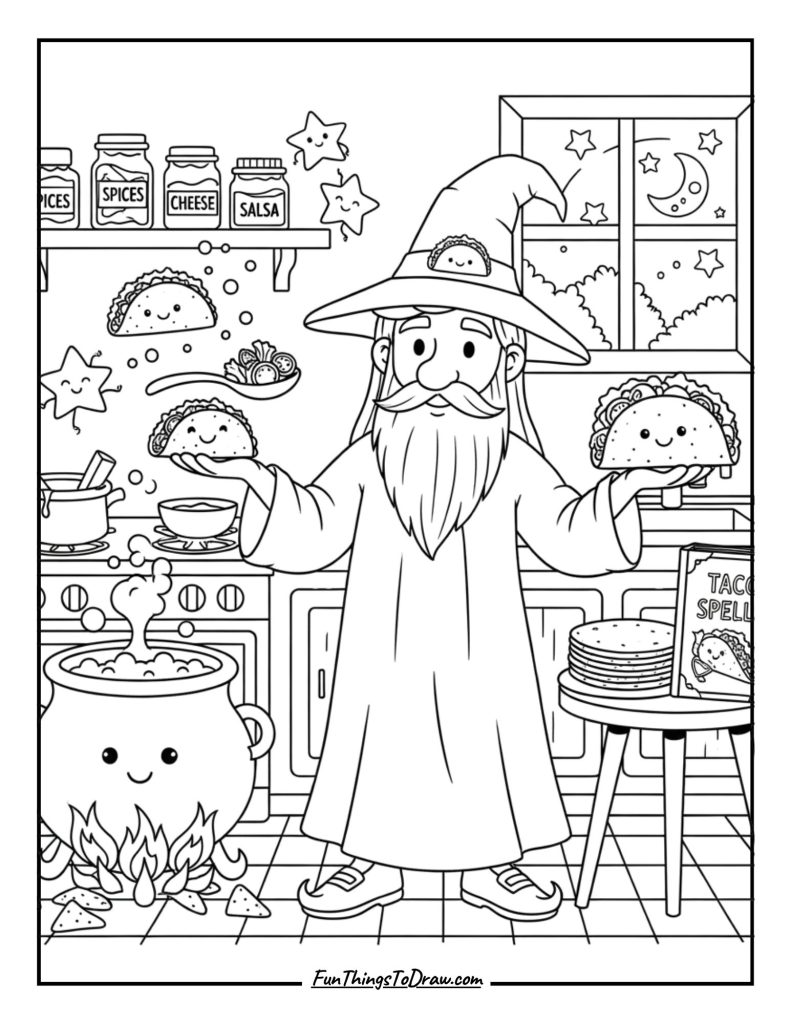 Taco Wizard's Kitchen
