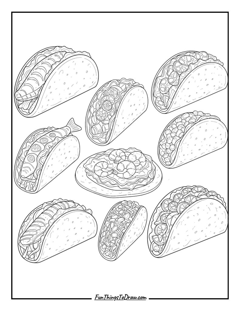 3. Fish Taco Fiesta

