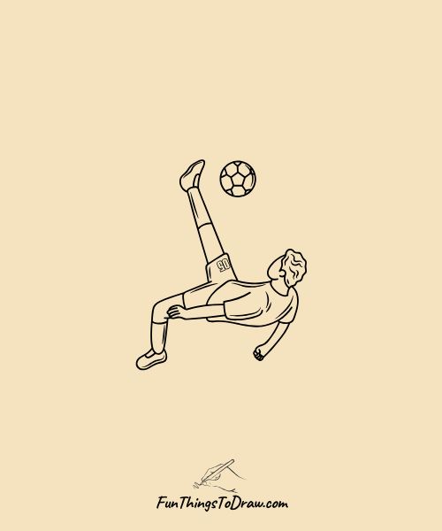 Player Shooting a Ball