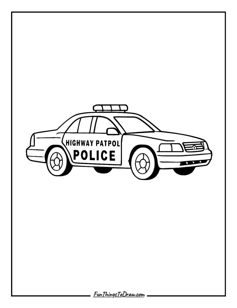 Police Car Highway Patrol