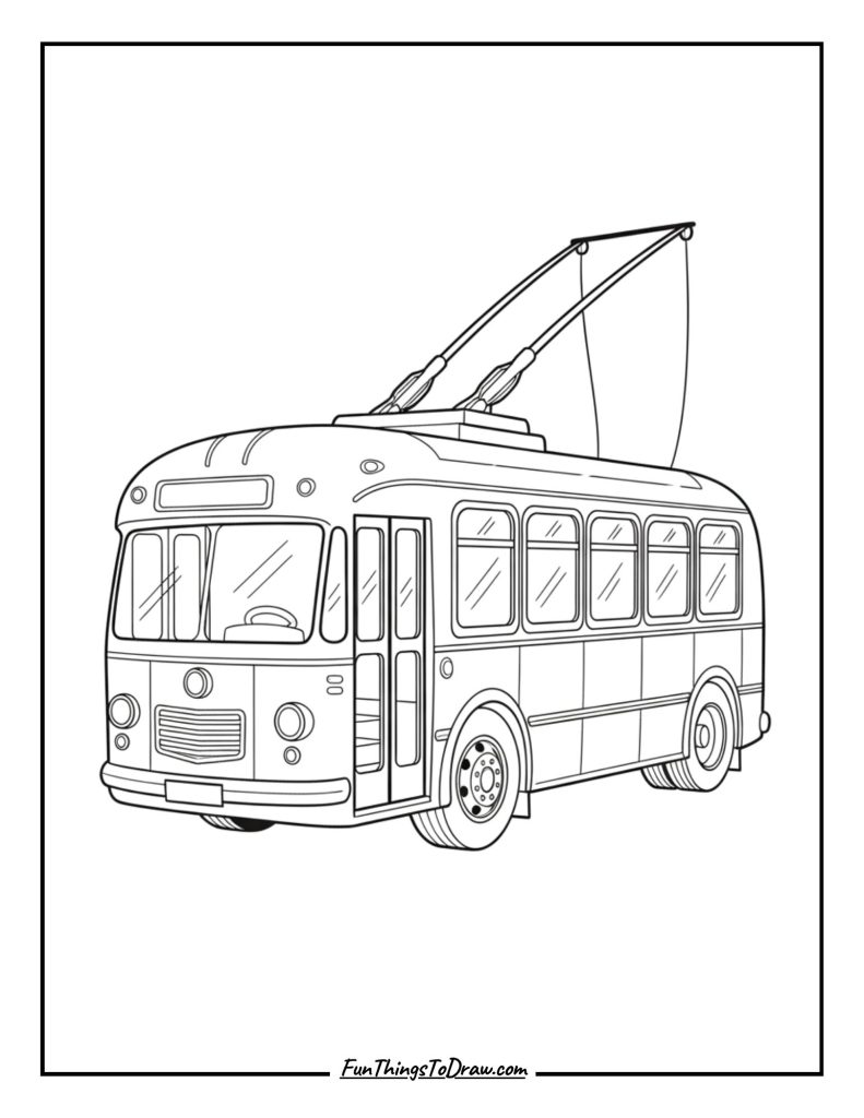 Vintage Trolley Bus