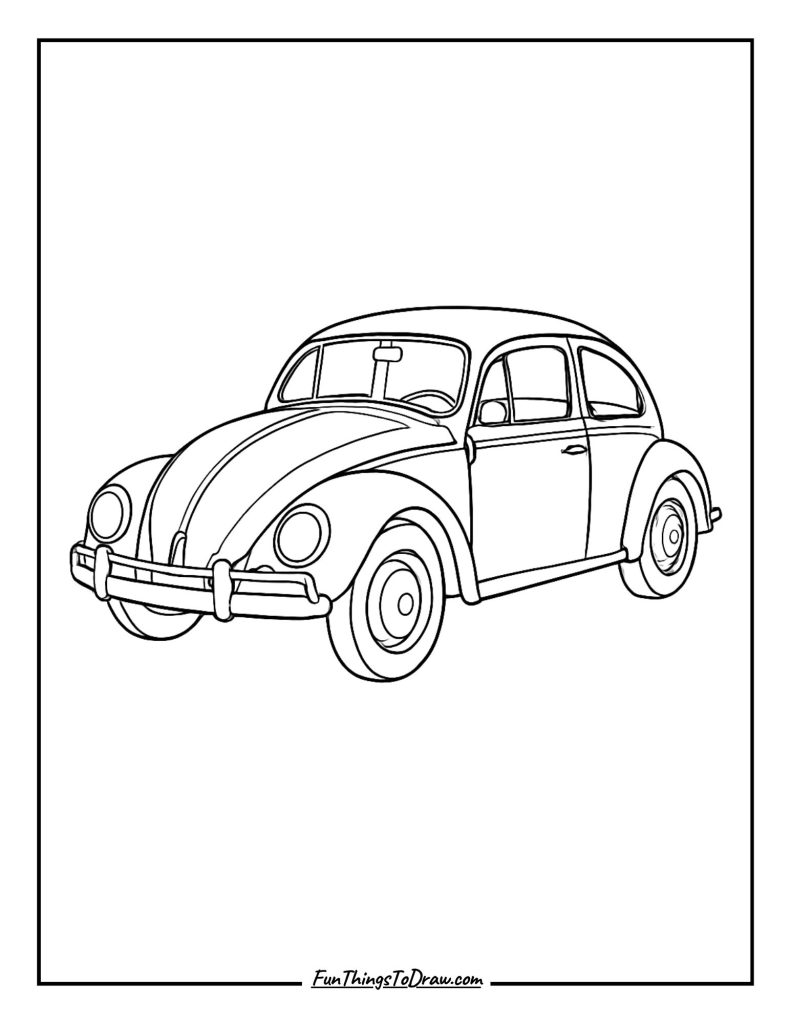 Vintage Volkswagen Beetle