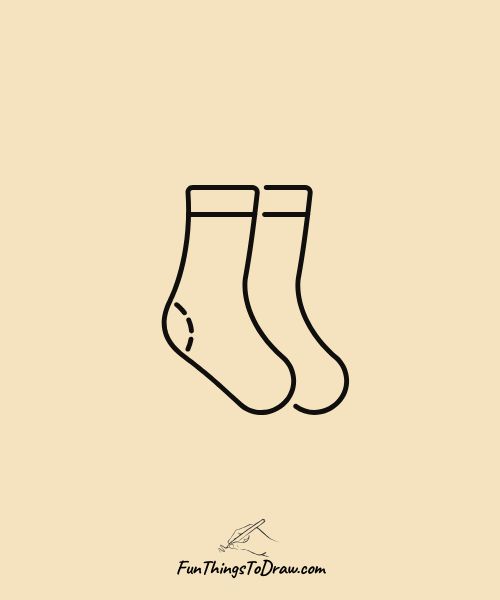 Basketball Player's Socks
