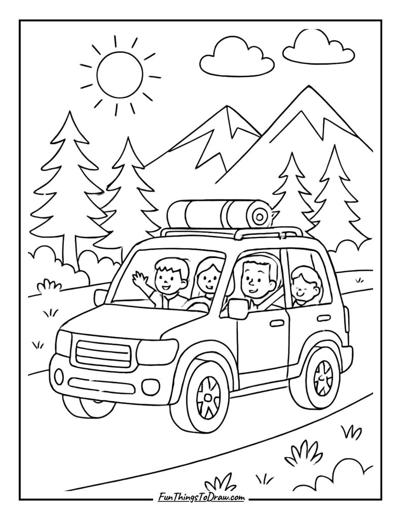 SUV Family Adventure
