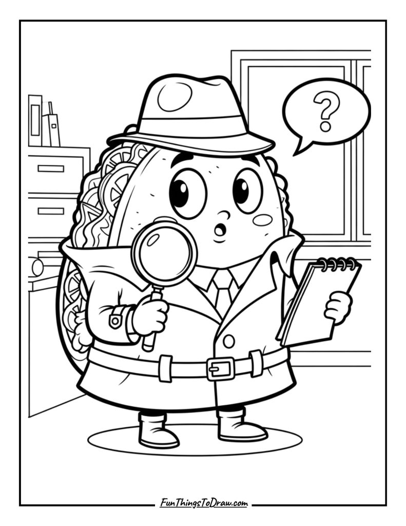 Taco Detective Mystery