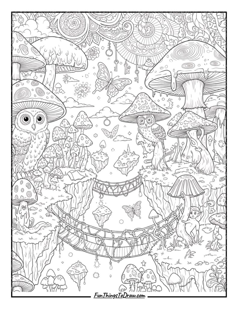 Mushroom House Village