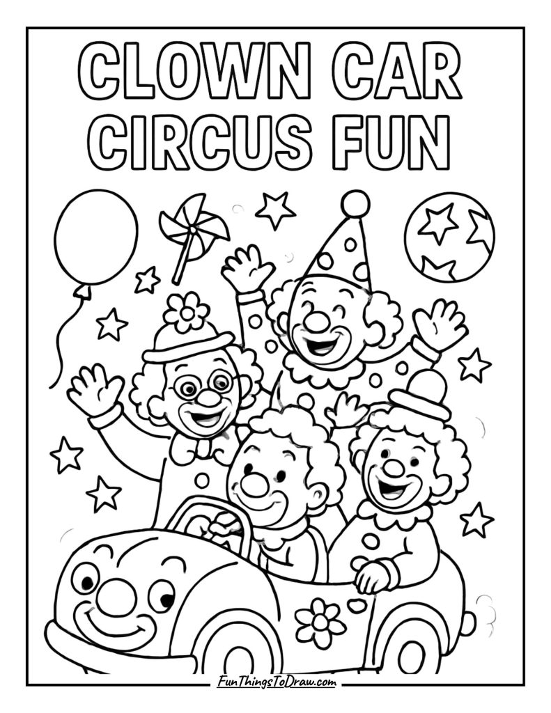 Clown Car Circus Fun