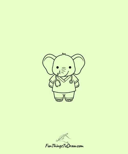 Elephant as a Doctor_Nurse