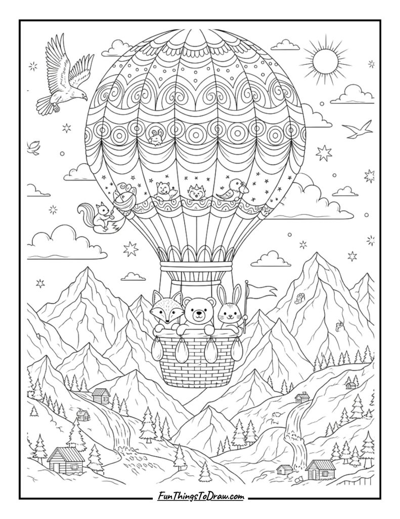 Mountain Adventure Balloon