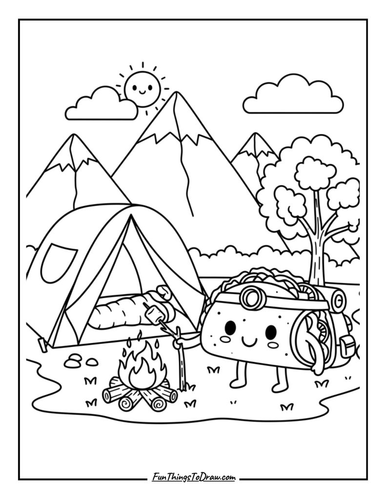 Taco Camping Adventure