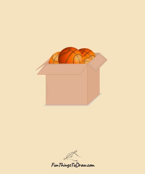 Basketball Inside a Box