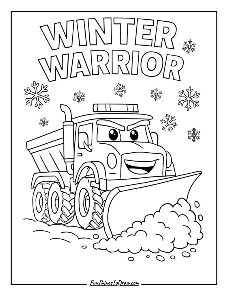 Snowplow Winter Warrior