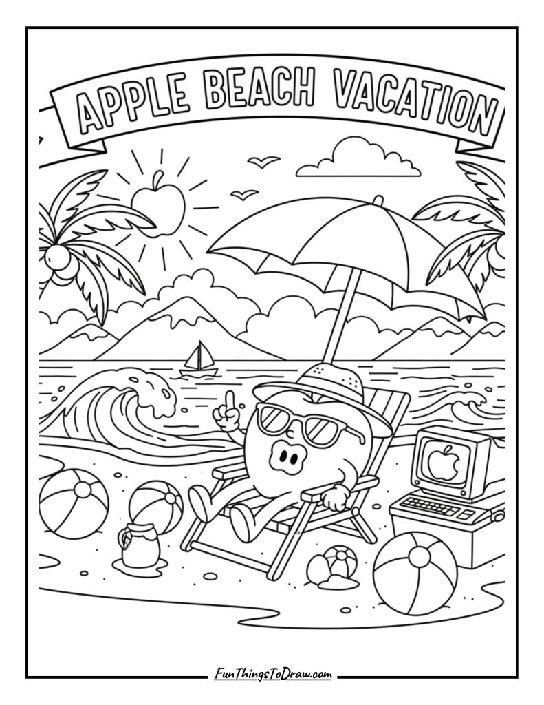 Apple Beach Vacation