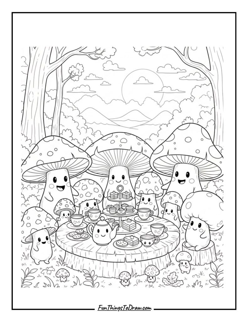 Forest Friends Tea Party
