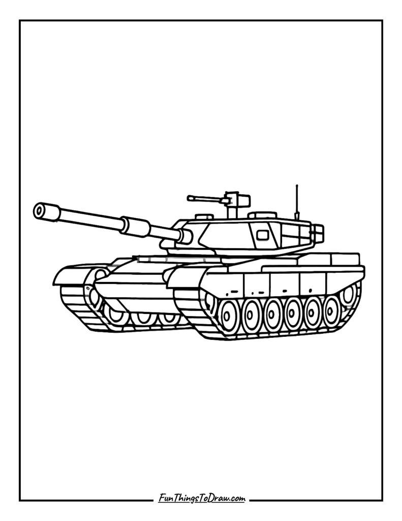  Tank Military Defense