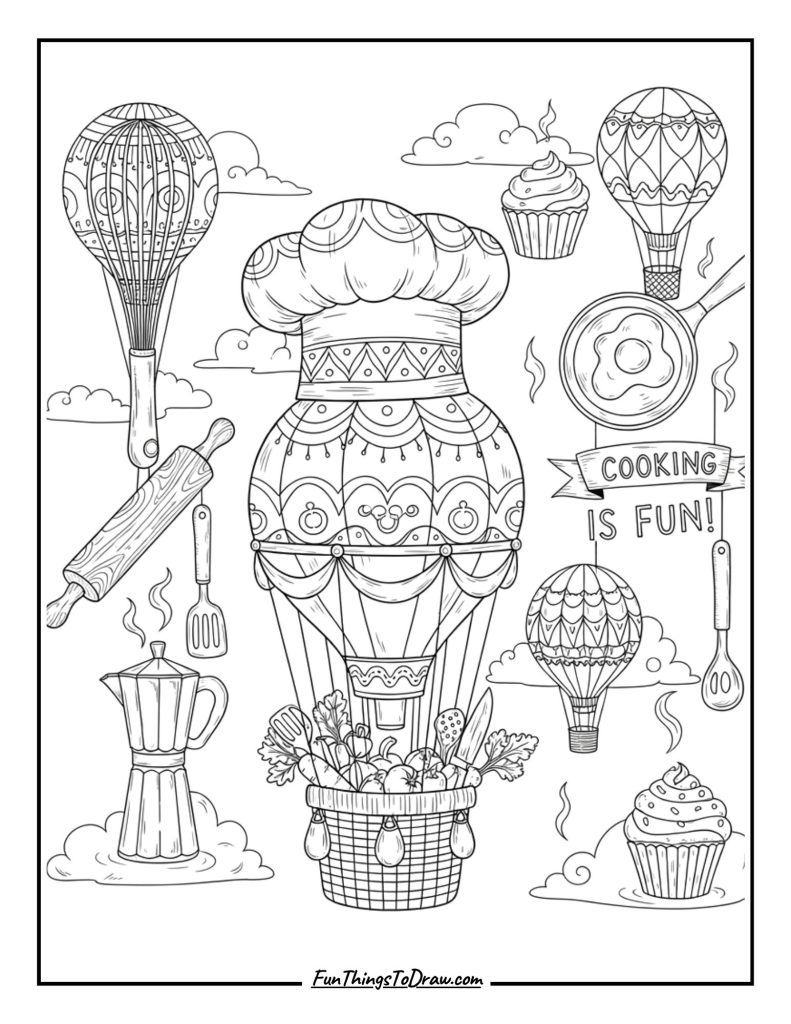 Cooking Kitchen Balloon