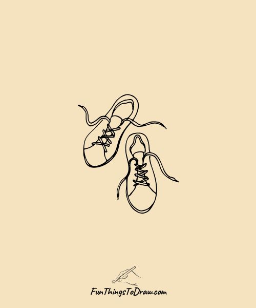 Basketball Sneakers with Laces