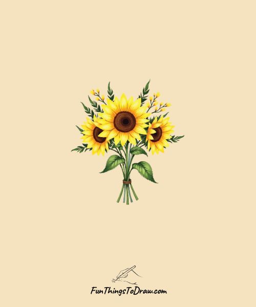 Sunflower bouquet