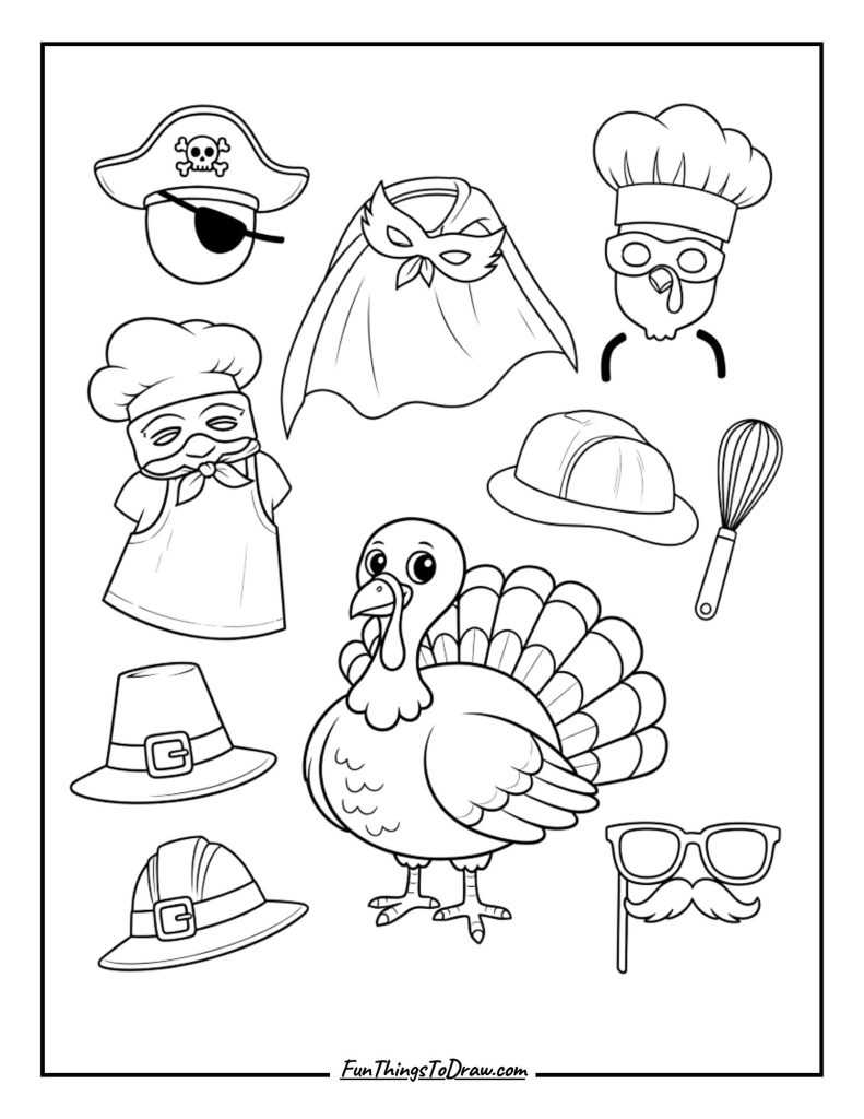 Turkey Disguise Kit Collection
