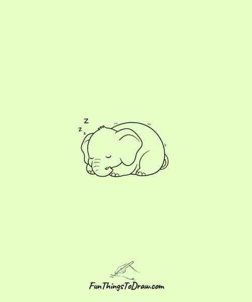 Sleeping Elephant