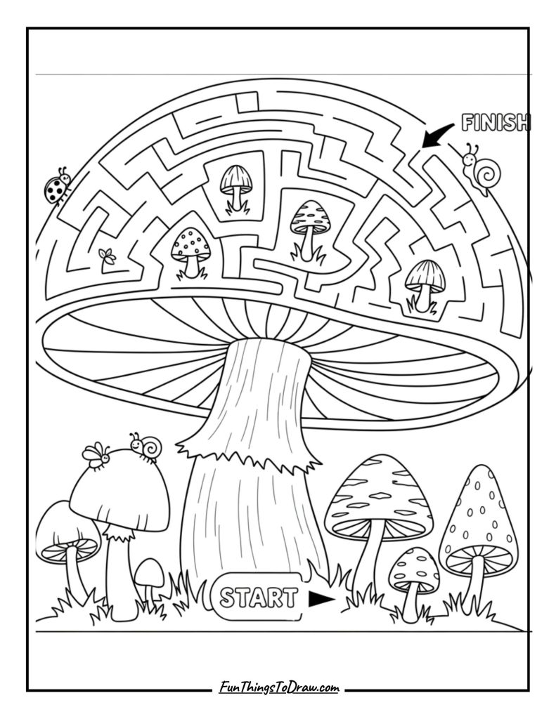 Mushroom Maze