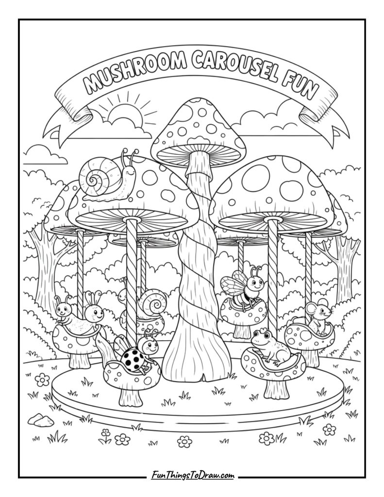 Mushroom Carousel
