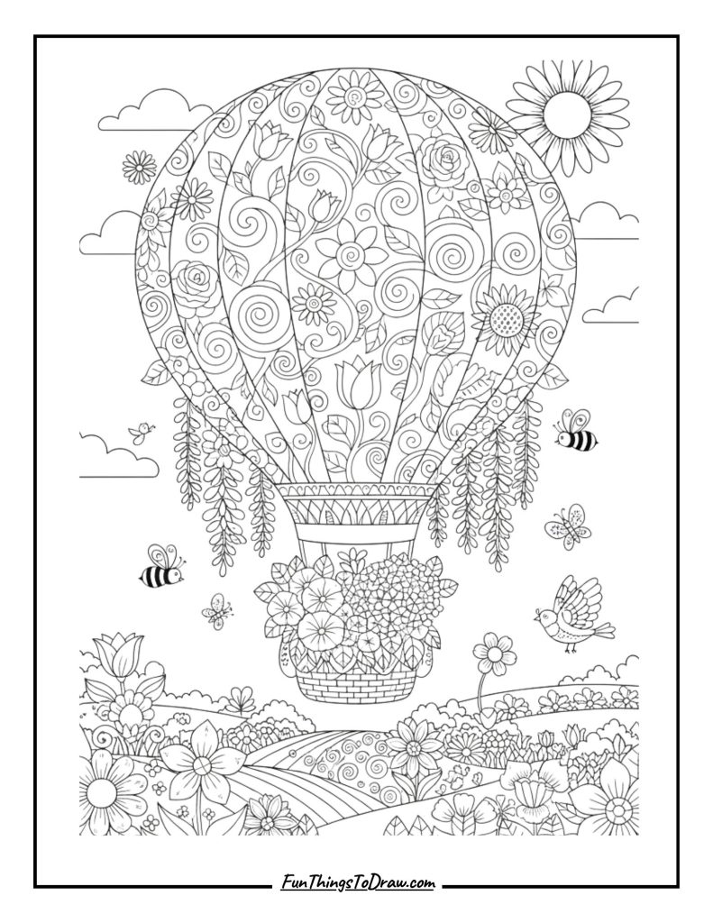 Flower Garden Balloon