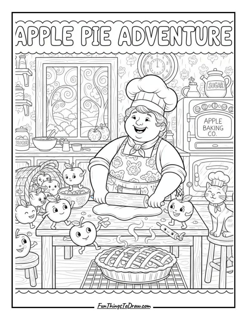 Apple Pie Baking Adventure