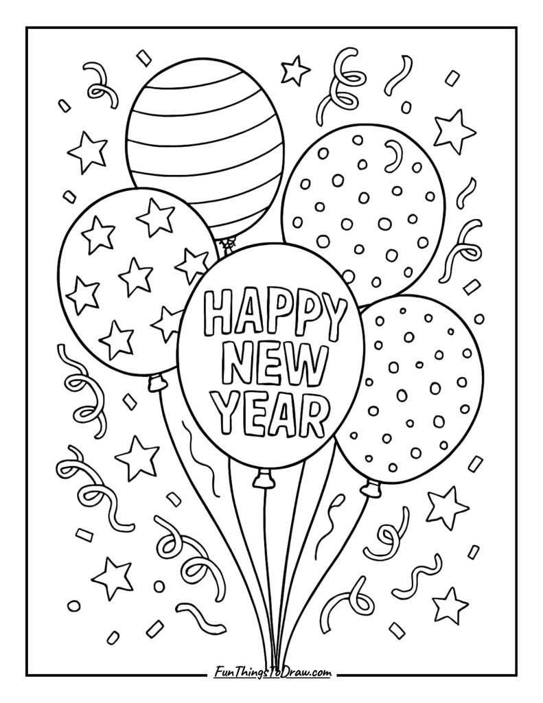 Balloon bouquet celebration