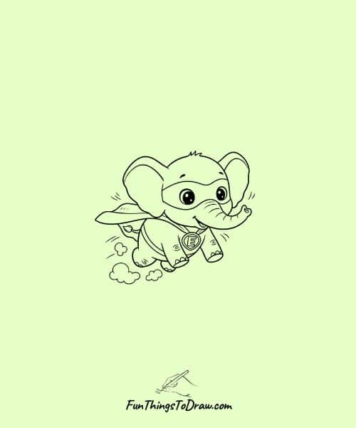 Elephant as a Superhero