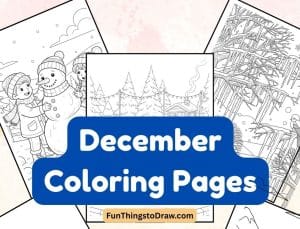 December Coloring Pages