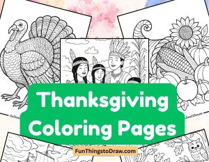 Thanksgiving Coloring Pages