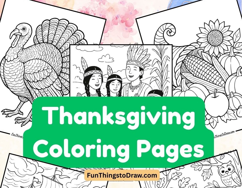 Thanksgiving Coloring Pages