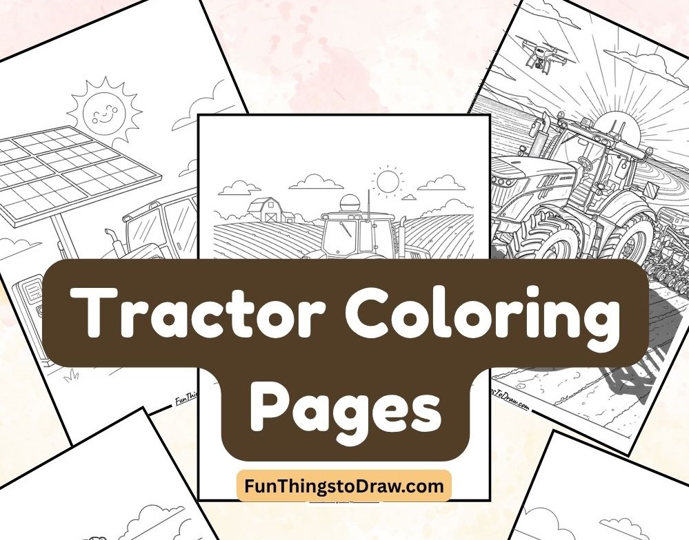 Tractor Coloring Pages
