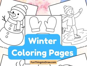 Winter Coloring Pages