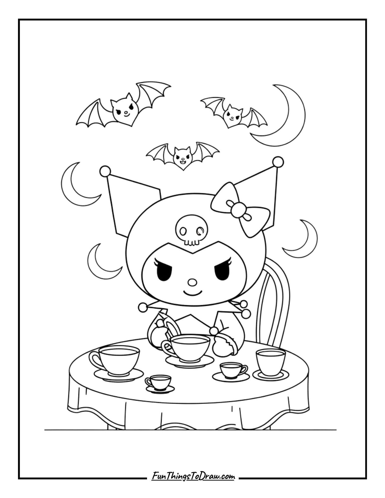 45 Kuromi Coloring Pages (Free Printable Sheets) - Fun Things To Draw