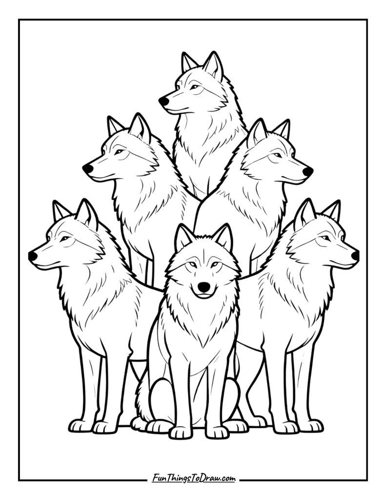 Wolf pack hierarchy display