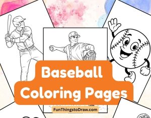 Baseball Coloring Pages