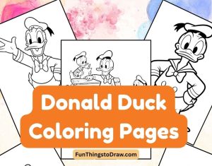 Donald Duck Coloring Pages