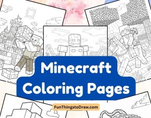 Mincecraft Coloring Pages