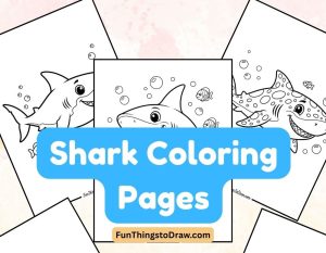 Shark Coloring Pages