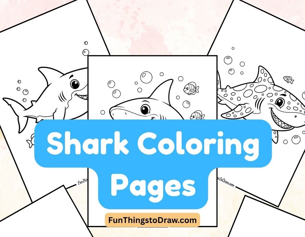 Shark Coloring Pages
