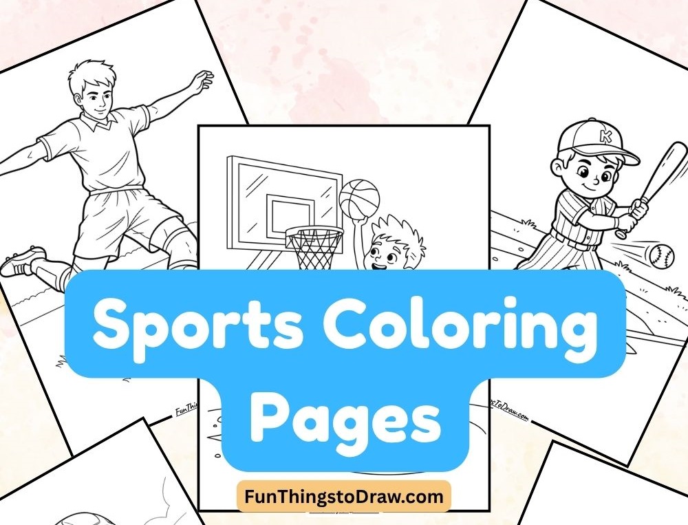 Sports Coloring Pages