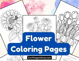 Flower Coloring Pages